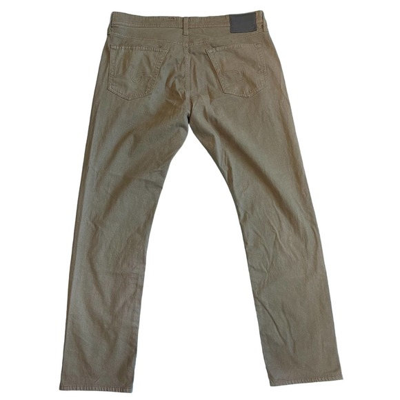 AG The Everett Slim Straight Brown Men’s Size 36x32 - Picture 6 of 12